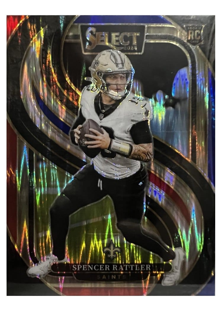 2024 Panini Select Base Set Spencer Rattler #130 card