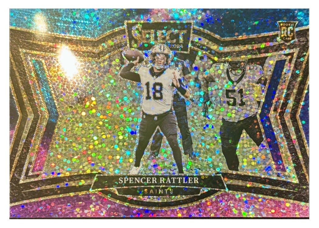 2024 Panini Select Base Set Spencer Rattler #493 card