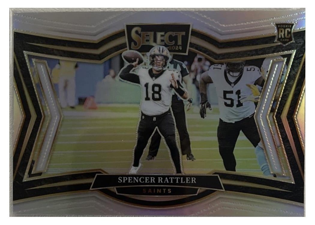 2024 Panini Select Base Set Spencer Rattler #493 card