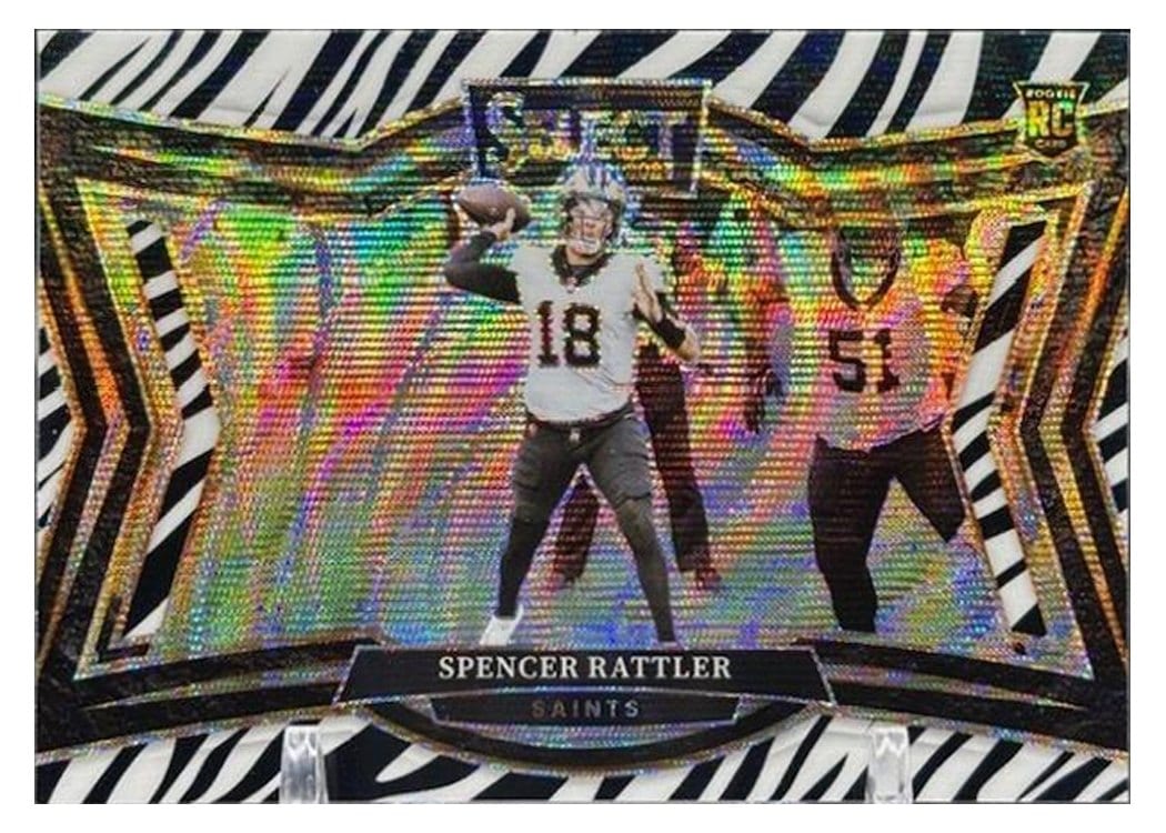2024 Panini Select Base Set Spencer Rattler #493 card