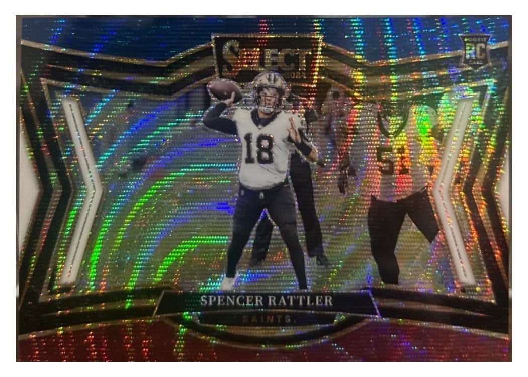 2024 Panini Select Base Set Spencer Rattler #493 card
