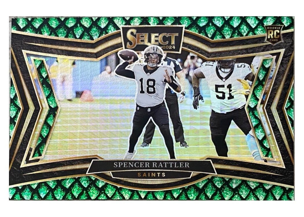 2024 Panini Select Base Set Spencer Rattler #493 card