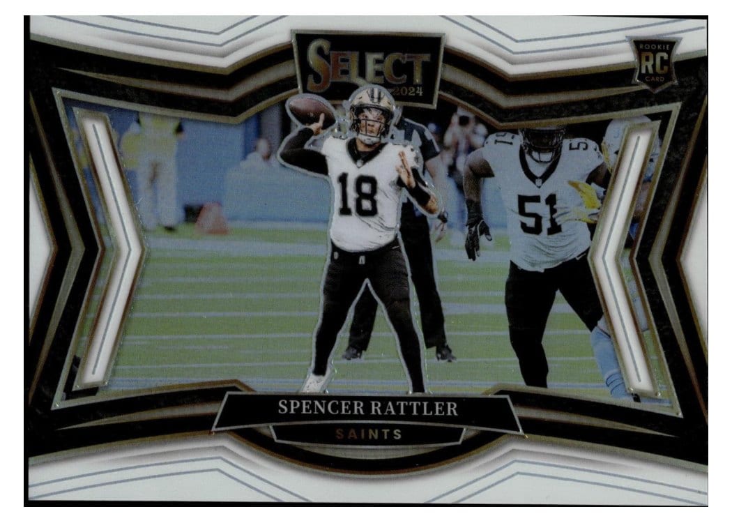 2024 Panini Select Base Set Spencer Rattler #493 card
