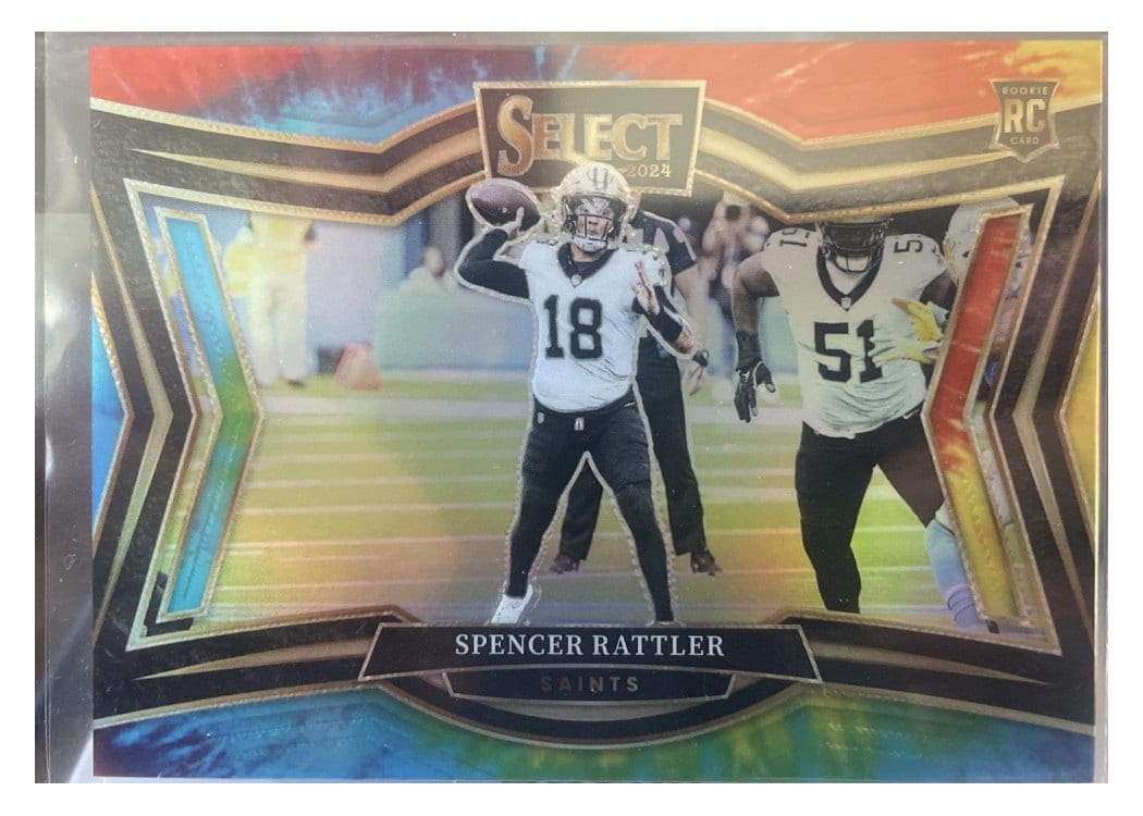 2024 Panini Select Base Set Spencer Rattler #493 card