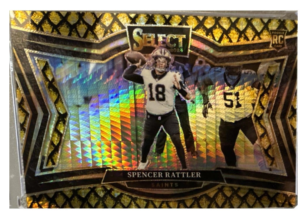 2024 Panini Select Base Set Spencer Rattler #493 card