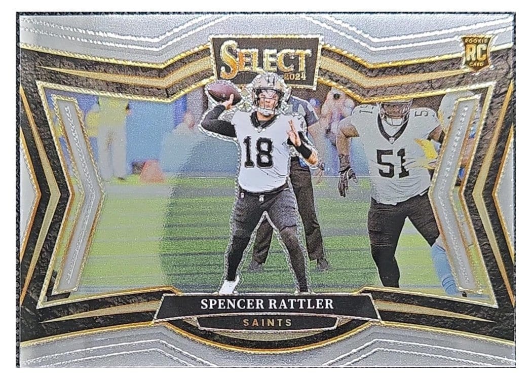 2024 Panini Select Base Set Spencer Rattler #493 card