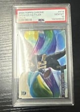 2024 Topps Chrome Helix Spencer Rattler #H-14 card
