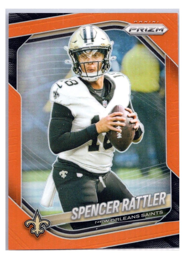 2025 Panini Prizm Base Set Spencer Rattler #186 card