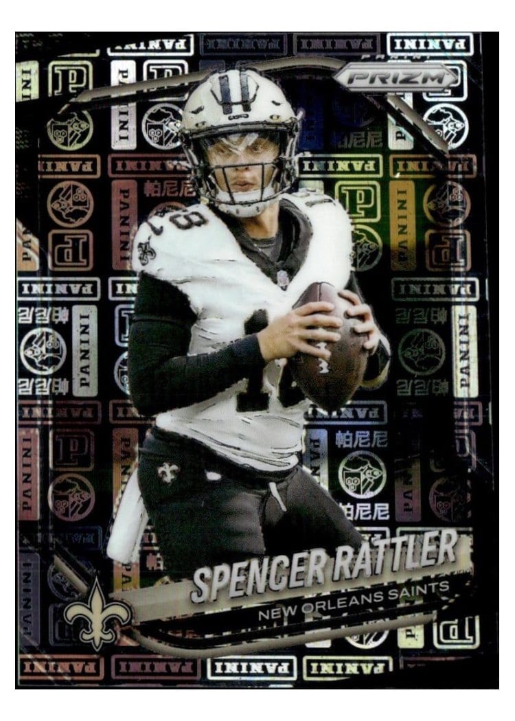 2025 Panini Prizm Base Set Spencer Rattler #186 card