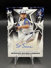 2025 Topps Baseball Stars Autographs Spencer Schwellenbach #BSA-SSC card