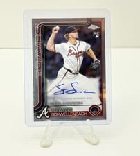 2025 Topps Chrome Update Rookie Debut Autographs Spencer Schwellenbach #CRDA-SS card
