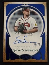 2026 Topps Tier One Prime Performers Autographs Spencer Schwellenbach #PPA-SS card