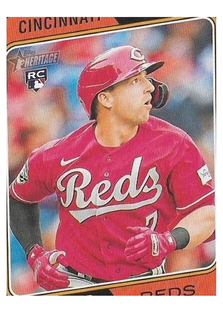 2023 Topps Heritage Base Set Spencer Steer #717 card