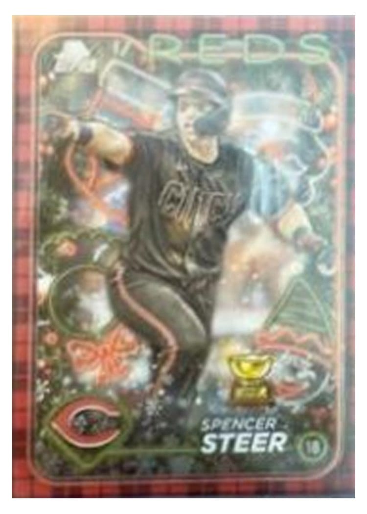 2024 Topps Chrome Spencer Steer #104 card