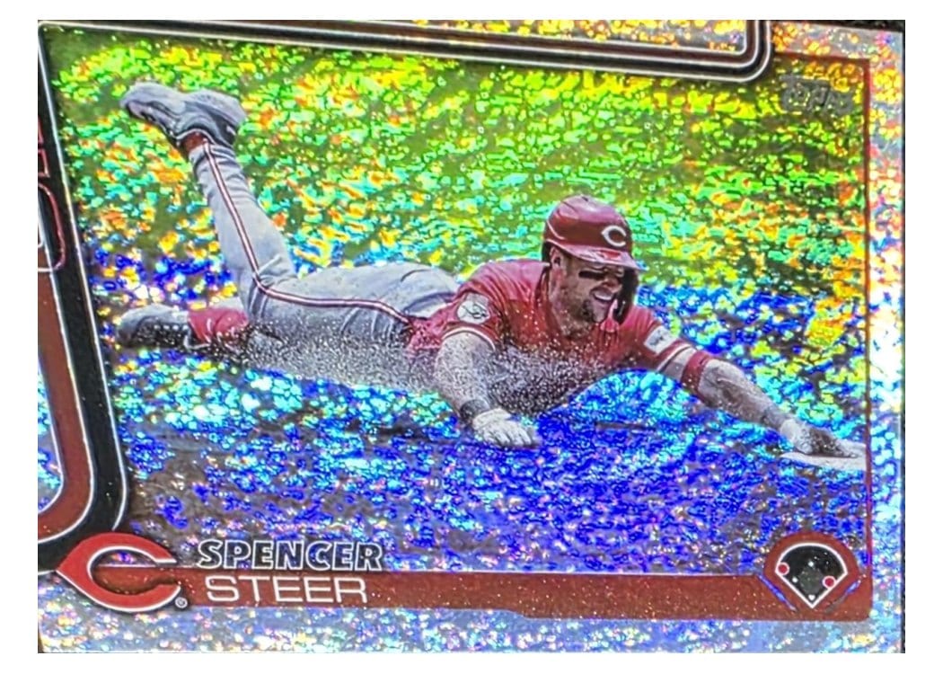2025 Topps Base Set Spencer Steer #37 card