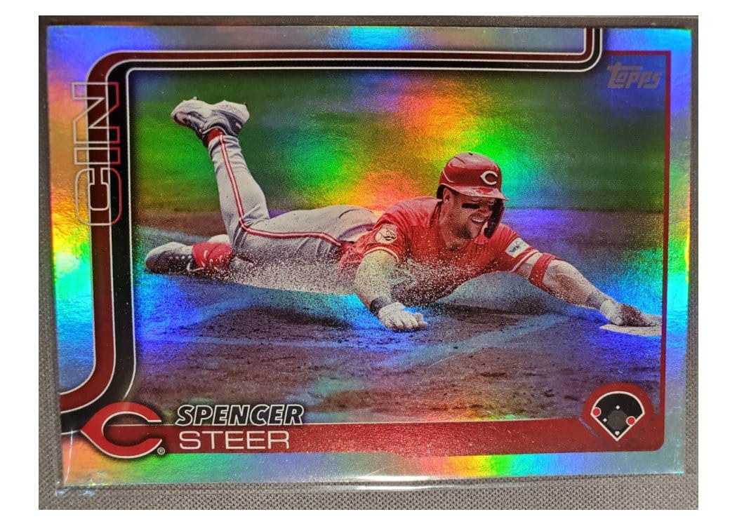 2025 Topps Base Set Spencer Steer #37 card