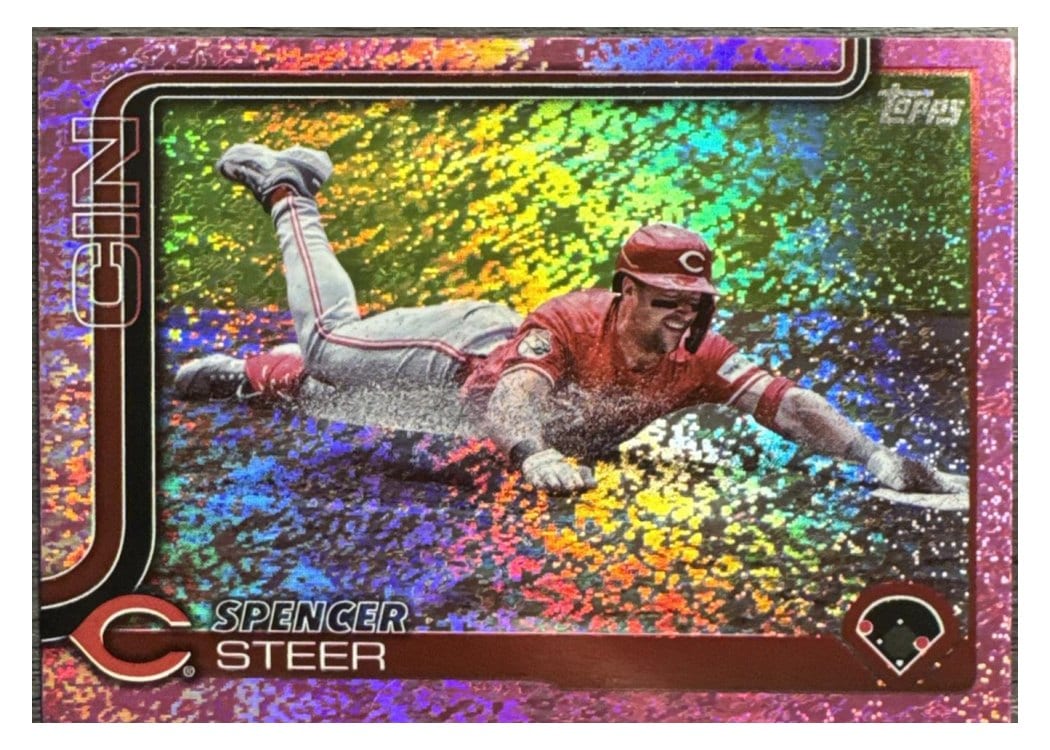 2025 Topps Base Set Spencer Steer #37 card