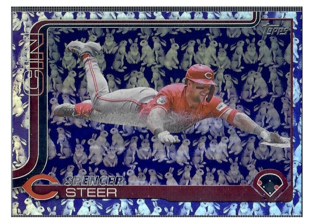 2025 Topps Base Set Spencer Steer #37 card