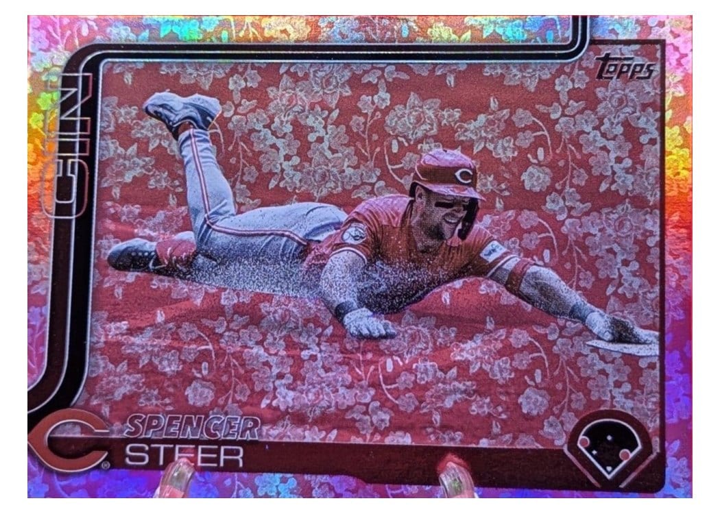 2025 Topps Base Set Spencer Steer #37 card