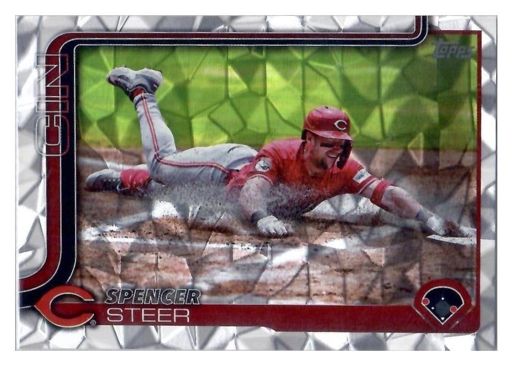 2025 Topps Base Set Spencer Steer #37 card