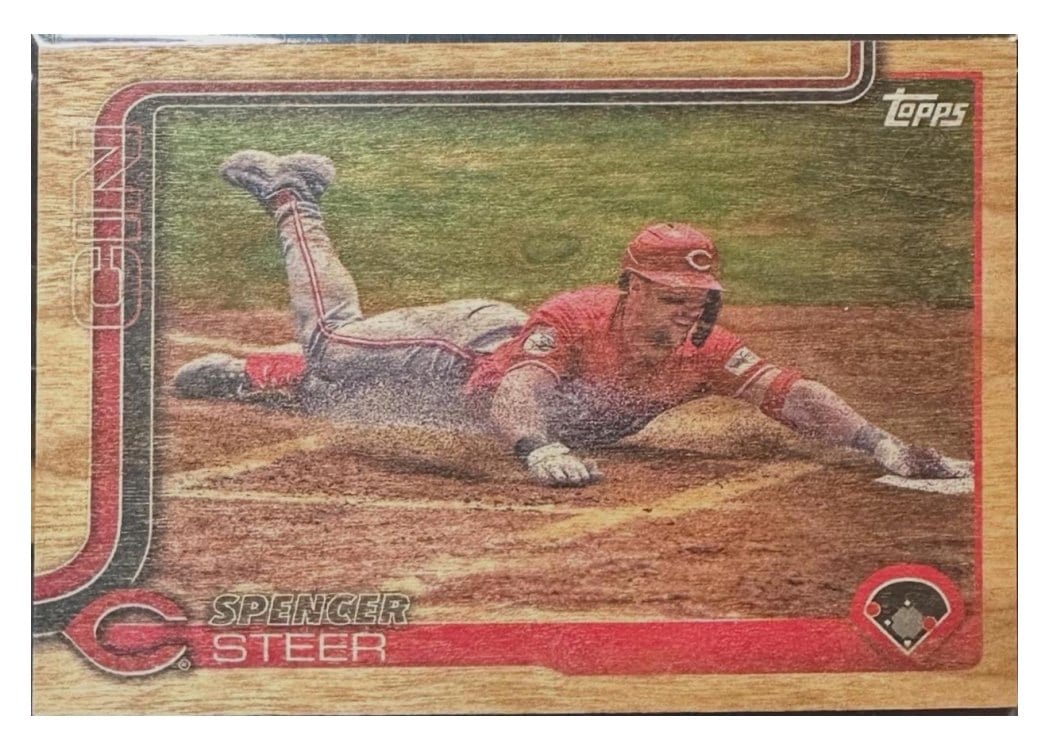 2025 Topps Base Set Spencer Steer #37 card
