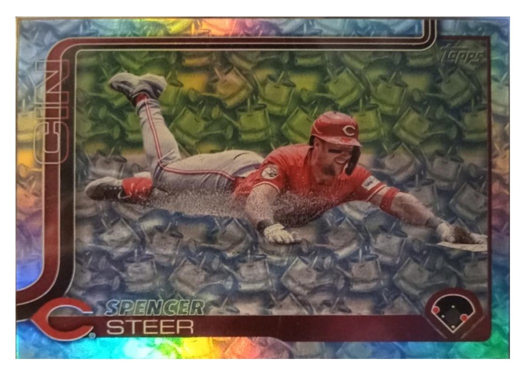2025 Topps Base Set Spencer Steer #37 card
