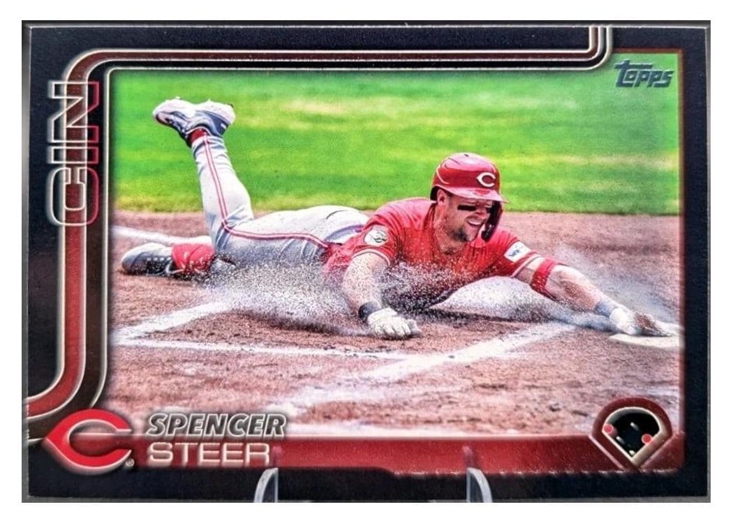 2025 Topps Base Set Spencer Steer #37 card