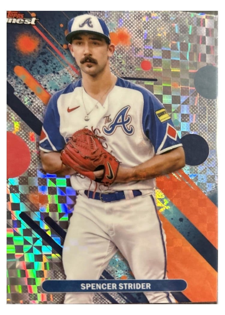 2025 Finest Base Set Spencer Strider #12 card