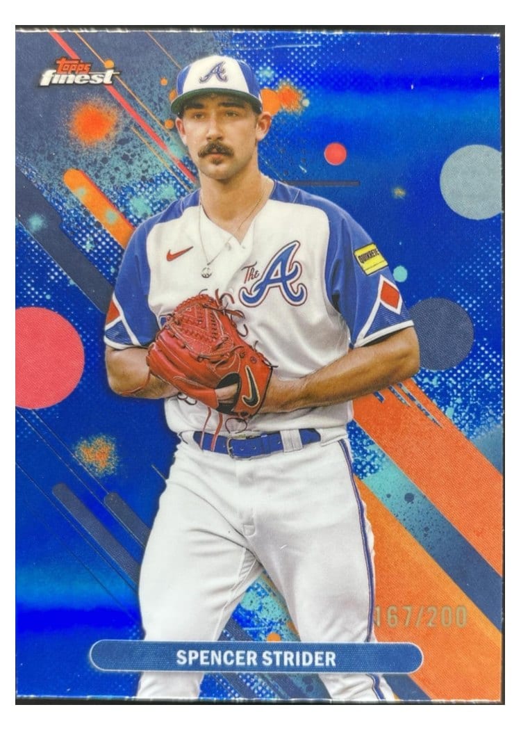 2025 Finest Base Set Spencer Strider #12 card