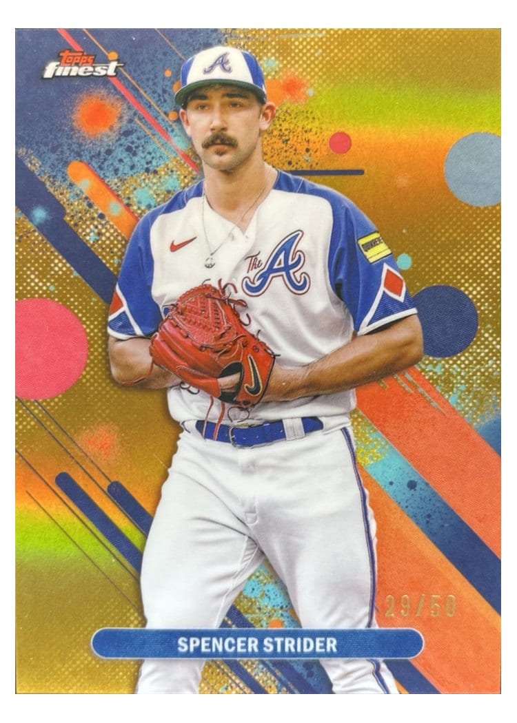2025 Finest Base Set Spencer Strider #12 card