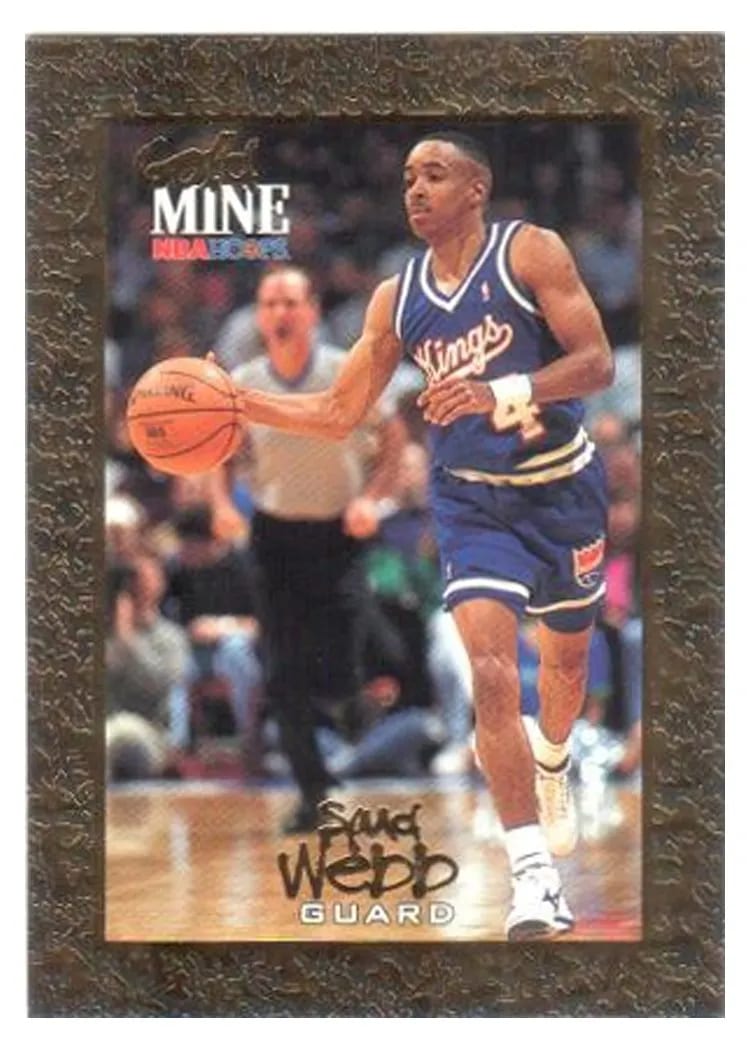 1994 Hoops Spud Webb #446 card