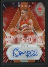 2023-24 Panini Phoenix Mythical Autographs Spud Webb #MA-SWB card