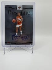 2025-26 Finest Baseline Autographs Spud Webb #BA-SW