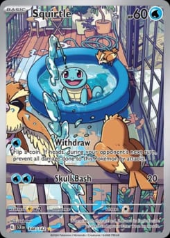 2024 Stellar Crown Squirtle #148 card