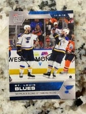2019 Topps Now NHL Stickers St. Louis Blues #47 card