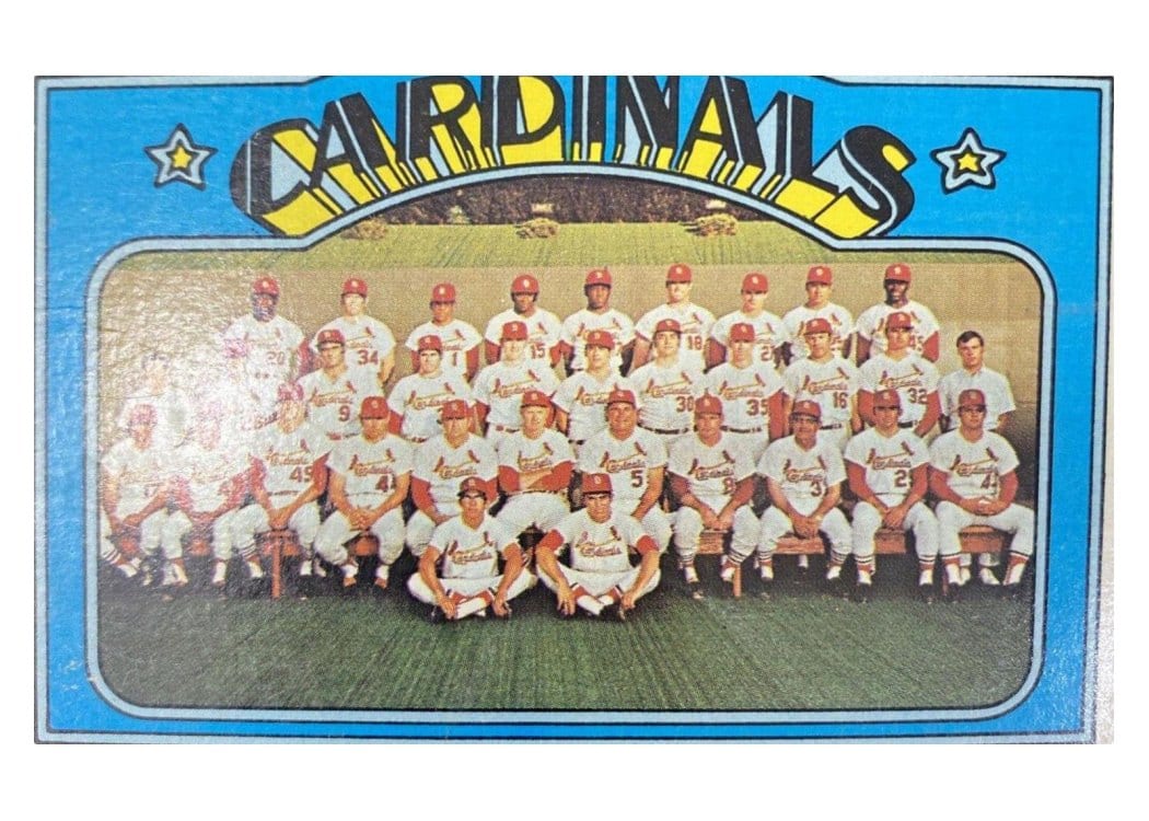 1972 Topps St. Louis Cardinals #688 card