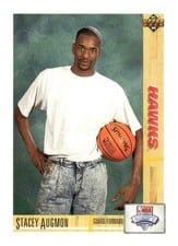 1991-92 Upper Deck Base Set Stacey Augmon #5 card