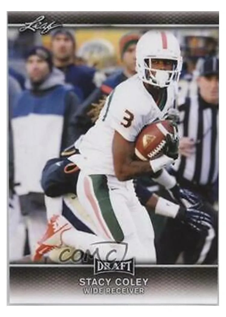 2017 Leaf Draft Stacy Coley #61 card