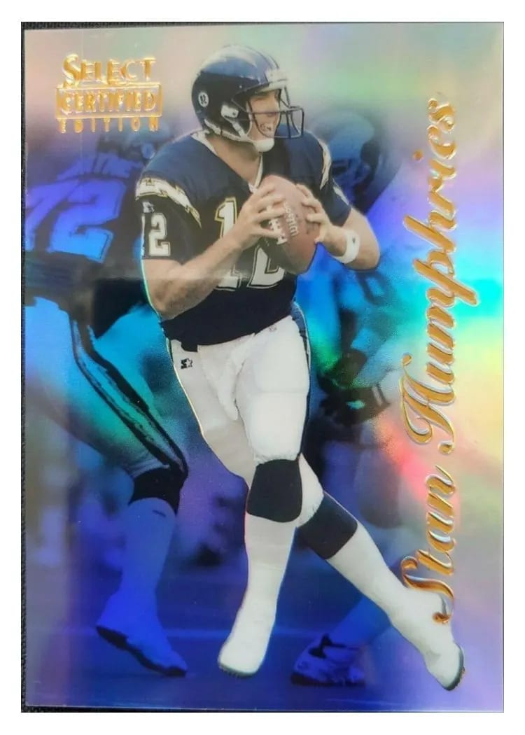 1996 Select Certified Stan Humphries #22 card