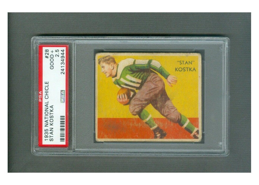 1935 National Chicle Stan Kostka #28 card