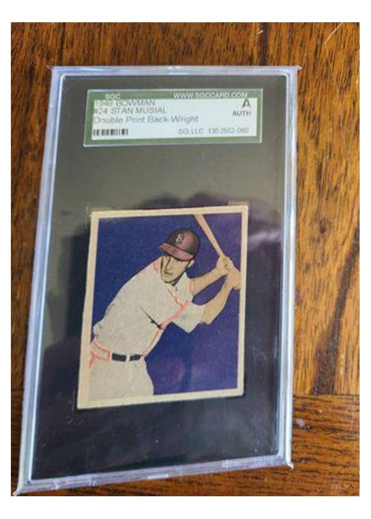 1949 Bowman Stan Musial #24 card