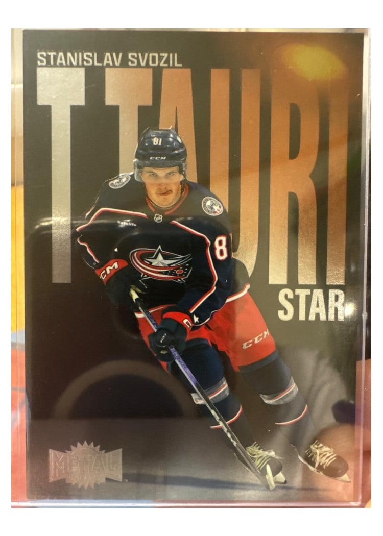 2023-24 SkyBox Metal Universe T Tauri Phase Stanislav Svozil #TTP-18 card