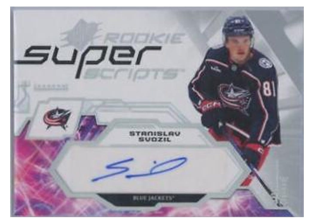 2023-24 SPx Rookie Superscripts Stanislav Svozil #SSR-SS card