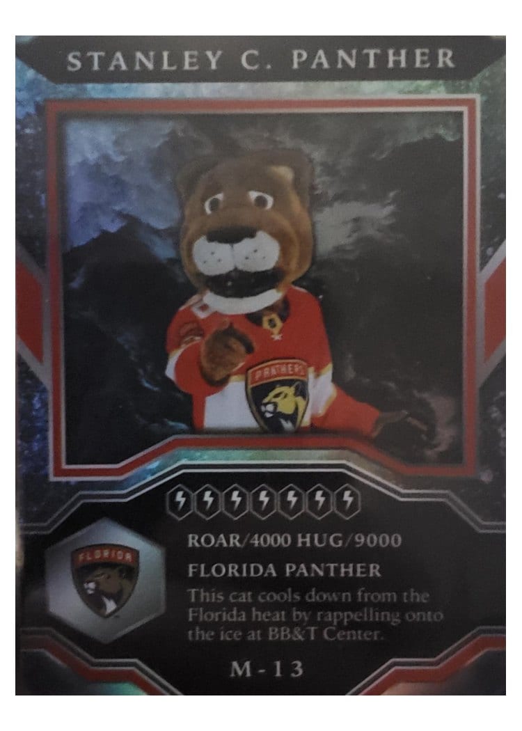 2021-22 Upper Deck MVP Mascot Gaming Cards Stanley C. Panther #M-13 card