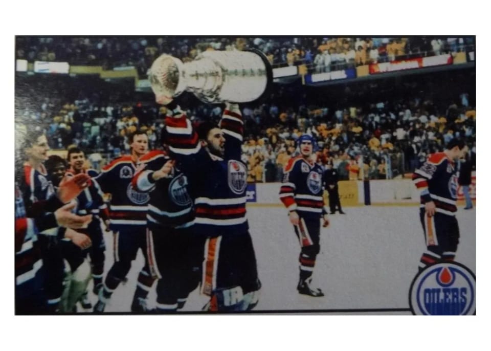 1990 Score Stanley Cup Champions #331 card