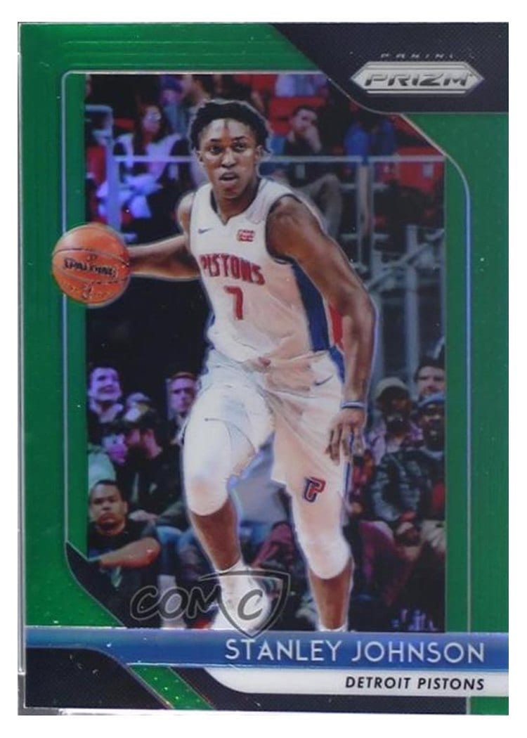 2018-19 Panini Prizm Base Set Stanley Johnson #162 card