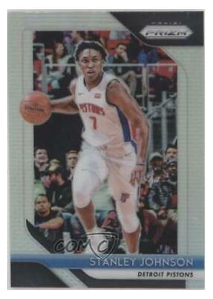2018-19 Panini Prizm Base Set Stanley Johnson #162 card