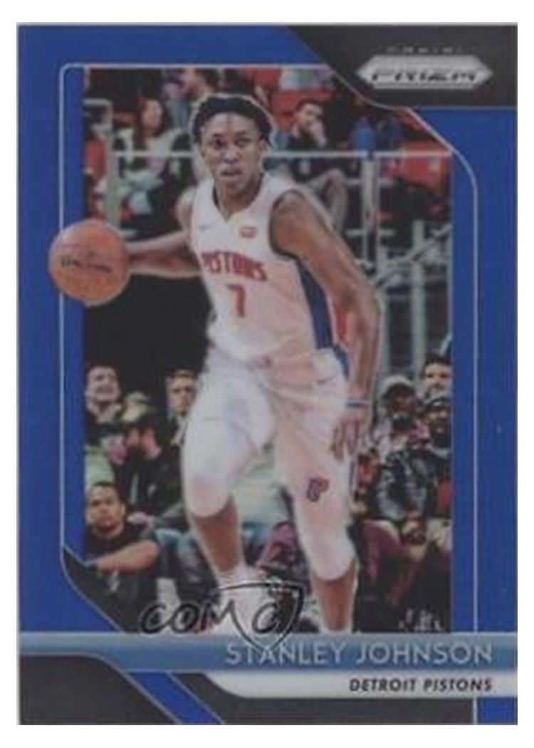 2018-19 Panini Prizm Base Set Stanley Johnson #162 card