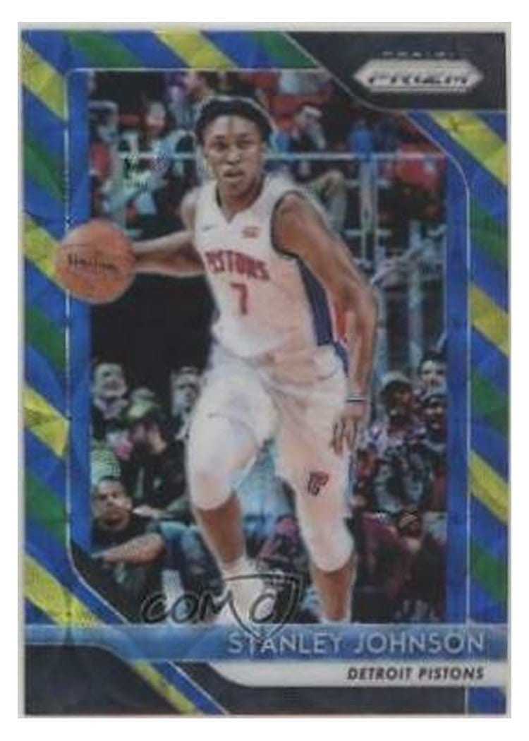 2018-19 Panini Prizm Base Set Stanley Johnson #162 card