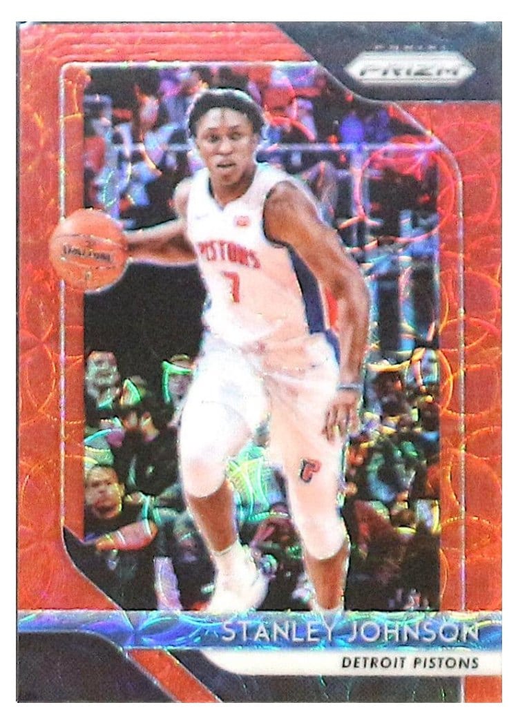 2018-19 Panini Prizm Base Set Stanley Johnson #162 card